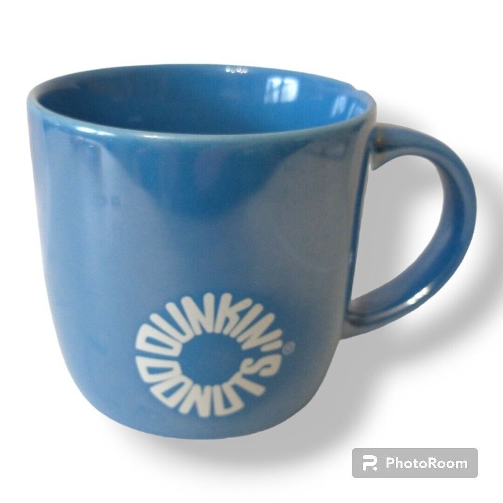 Dunkin Donuts 2014 Blue Lustre Coffee Mug